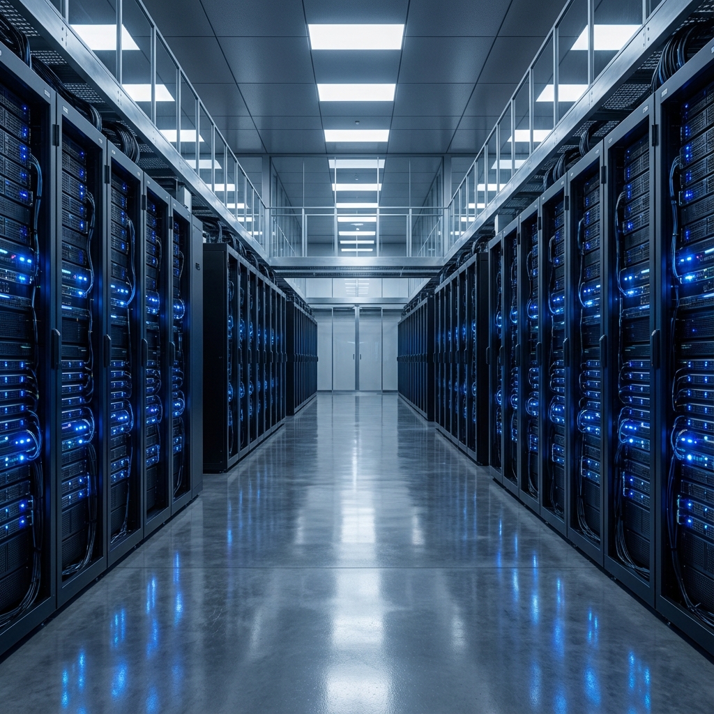 Hyperscale Data Centre Aisle